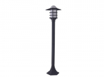 Lauko &scaron;viestuvas G.LUX Gh-632-950-Bl, 1 x E27, 955 mm, pastatomas, IP44,  juodos spalvos