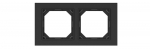 Rėmelis VILMA Qr1000 R02 Fit Line, 2 vietų, matinės juodos sp.