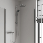 Du&scaron;o komplektas GROHE Vitalio Start 250 Flex, komplekte du&scaron;o stovas, 250 mm lietaus galva, 100 mm du