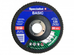 Žiedlapinis &scaron;lifavimo diskas SPECIALIST+ Basic, 125 mm, Nr. 60