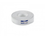 TV antenos kabelis 75 Omh Rg6U Cu, 1.13 mm varinis laidininkas, ekranavimas 64/0.12 mm varinė alavuo