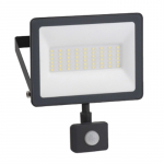 LED prožektorius SCHNEIDER Mureva, 50 W, 220-240 V, 4000 K, IP44, 5000 lm, su judesio davikliu, 215