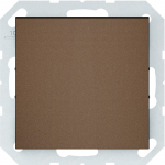 Perjungiklis VILMA Qr1000 P610-010-02, 1 klavi&scaron;o, įleidžiamas, mocha sp.