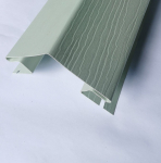 I&scaron;orinis PVC kampas S 12 SIDING BOR, Ilgis 3,05 m, &scaron;viesios žalios spalvos