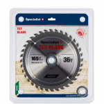 Medienos pjovimo diskas SPECIALIST+, 165 x 36T x 30/20/16 mm