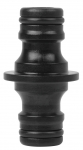 Jungtuvas žarnai HERVIN GARDEN+ HG-22331, tinka 13 mm skersmens žarnoms, 2-jų at&scaron;akų