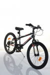 Dviratis MTB VIRUS Shimano TY21, plienas, 6 pavarų, ratų dydis 20"