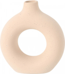 Vaza, 11 cm, matinė, smėlio sp.