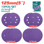 &Scaron;lifavimo diskas TOTAL, 125 mm, 10 vnt., TAC73125101