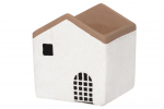 Lauko vazonas 4Living NAMAS, baltos sp., 18 x 18 x 20 cm.