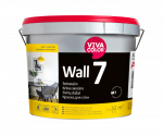 Vandeniniai vidaus dažai VIVACOLOR Wall 7, 2,7 l, A bazė, balti, matiniai
