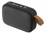 Kolonėlė STREETZ Cm770, 3W, Bluetooth, ne&scaron;iojama, 3.5 mm, su FM imtuvu, USB/ TF/AUX/FM, juodos sp.