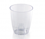 Kambarinis plastikinis orchidėjų vazonas COUBI, vazonėlio skersmuo 16 cm.