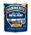 Aerozoliniai antikoroziniai dažai HAMMERITE Smooth, 400 ml, balti, blizgūs