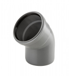 Alkūnė WAVIN Optima PVC, d40/45 216010301