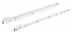 Stalčių bėgeliai, ritin., dalin. I&scaron;tr. HETTICH, 450mm, 12kg, baltos sp., 9240425