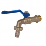 Rutulinis sodo ventilis GENERAL FITTINGS, 1/2", i&scaron;orė, su žarnos jungtimi