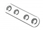 Jungiamoji plok&scaron;telė HETTICH, 12 vnt., 60 x 15 mm, cinkuotas, 9100380
