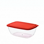 Kvadratinis indas maisto produktams PLAFOR 5632, 0,75 l