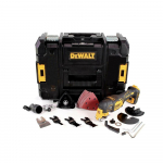 Akumuliatorinis daugiafunkcins įrankis DEWALT DCS356NT-XJ, 18 V, lagamine, be akumuliatorių ir krovi
