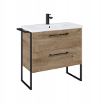 Vonios spintelės komplektas ELITA Set Cheese Plus Frame 80, 53 x 80 x 38,4 cm, aparinė, pastatoma, s