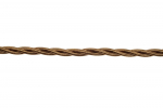 Instaliacinis tekstilinis kabelis ELECTRALINE Frrtx, 3x2.5 mm, rudos sp., 100 m