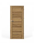 Laminuotos vidaus durys su užlaida VIVENTO PY-01, de&scaron;ininės, spl. Catania oak, 2030x844x40 mm