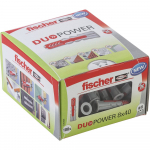 Dvikomponenčiai kai&scaron;čiai FISCHER Duopower, 8 x 40 mm, 100 vnt.
