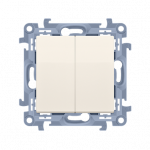 Jungiklis KONTAKT SIMON 10, kreminės sp., 2 klav., CW5.01/41