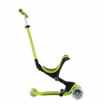 Paspirtukas GLOBBER Go Up Deluxe Lights, laimo žalia, maksimali apkrova iki 20kg, 748-606