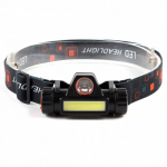 Led žibintuvėlis SUNLUX Xs-Rb008, pakraunamas, ant galvos, USB, 120 lm + 30 lm, Polymer Lithium, A17