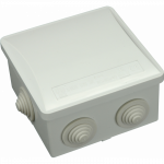 Paskirstymo dėžutė S-BOX Sbox, pavir&scaron;inė, 80 x 80 x 40 mm, guma, IP44