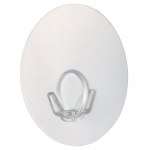 Kabliukas FIX-O-MOLL, D100mm, klijuojamas, skaidrus