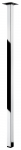 Baldų koja HETTICH, reguliuojama, sidabro spl., 700x25x25 mm, 46262