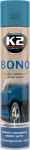 Automobilinis polirolis K2 Bono, plastmasinėms ir guminėms detalėms, 300 ml