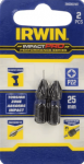 Smūginiai sukimo antgaliai IRWIN Impact Pro, 25 mm, 2 x PZ2