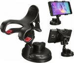 Automobilinis telefono laikiklis ALBURNUS, universalus, reguliuojamas, laikomo daikto skersmuo 100 m