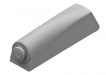 Durelių atmetėjas HETTICH, Push to open, 2 vnt., universalus, prisukamas, pilkos sp., 9220610