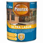 Medienos impregnantas PINOTEX Ultra Lasur, 1 l, bespalvis, blizgus