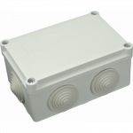 Paskirstymo dėžutė S-BOX Sez, pavir&scaron;inė, 120 x 80 x 50 mm, guma, IP55