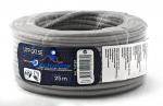 Kompiuterinis kabelis ELECTRALINE CAT5E/UTP(CU), neekranuotas, viengyslis, varinis, pilkos spalvos,