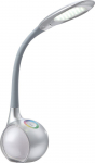 Stalinis &scaron;viestuvas GLOBO Tarron, LED, 5 W, 300 lm, 5500 K, 2 x RGB po 0,1 W, sensorinis valdymas, d
