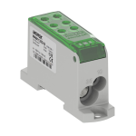 Gnybtas MOREK MAB1135G10, OJL135A, įėjimas Al/Cu 1x10/1x35, i&scaron;ėjimas Cu 2x10/4x16mm&sup2;, žalios sp.
