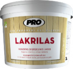 Lakas lakrilas medienai PRO, 0,9 l, matinis