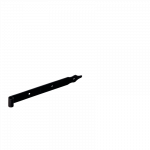 Puskilpė DOMAX, ZP400/10, 400x3,0/d10 mm, juoda sp., 82022