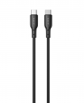 Įkrovimo laidas HAVIT 649, Type C - Type C, 60W, 1m