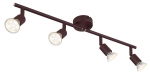 Kryptinis &scaron;viestuvas GLOBO Oliwa, GU10, 4 x 3W, 230V, 3000K, 4 x 250 lm, kompl. su LED lemputėmis, m