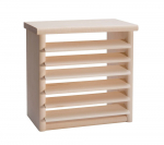 Pirties &scaron;viestuvo gaubtas MEDYNAS, 250 x 150 x 255 mm, kvadratinis, liepa