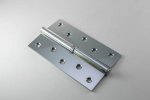 Durų vyris MP, MEN-125-R-FH, 125 x 65 x 2,5 mm, de&scaron;inės pusės, chromo spalvos