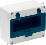 Automatinių i&scaron;jungiklių skydelis SOLERA 895, skydelis 7 modulių, plomb., 165 x 145 x 84 mm, IP54, pi